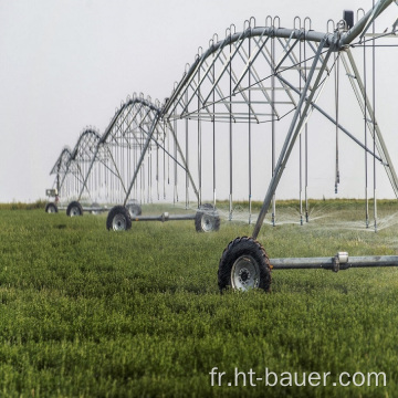 Irrigation à pivot central de machine d&#39;irrigation à haute efficacité pour l&#39;irrigation de grande ferme/rouleau latéral